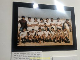 Exposición 100 Años de Futbol en Mula